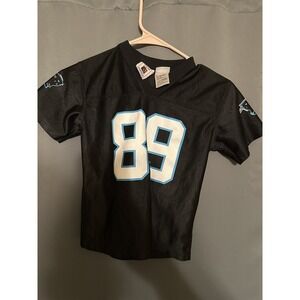 NFL Carolina Panthers Steve Smith 89 Youth Jersey Black Boys Medium 5-6